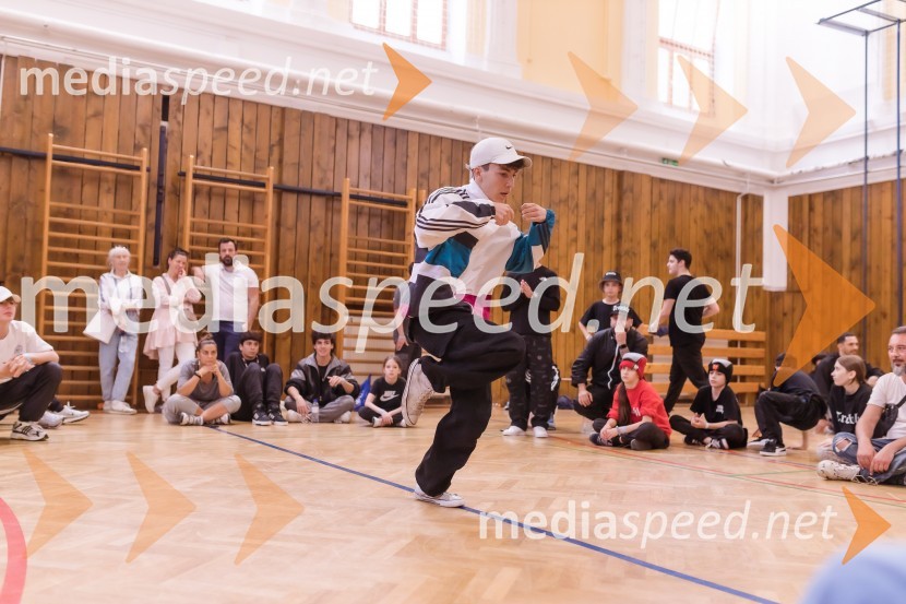 Finale World Kidz Breaking Champion Ljubljana - Powered by I Feel Slovenia sta osvojila Bolgarka Bgirl FIREBIRD in Ukrajinec Bboy RAPTOR
