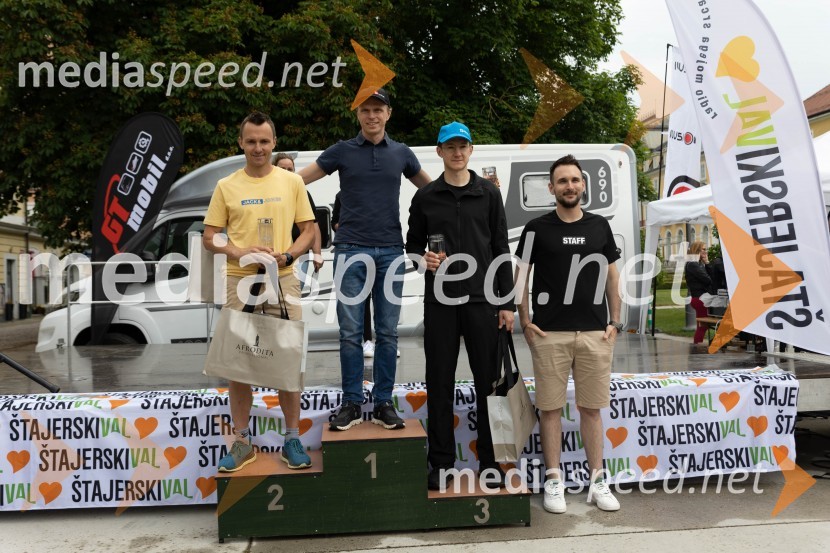  Gregor Duric, 2. mesto, 6. Afroditin tek na 10 km moški;  Vito Kunstek, 1. mesto, 6. Afroditin tek na 10 km moški;  Martin Ocepek,  3. mesto, 6. Afroditin tek na 10 km moški;  ... 6. Afroditin tek s Štajerskim valom