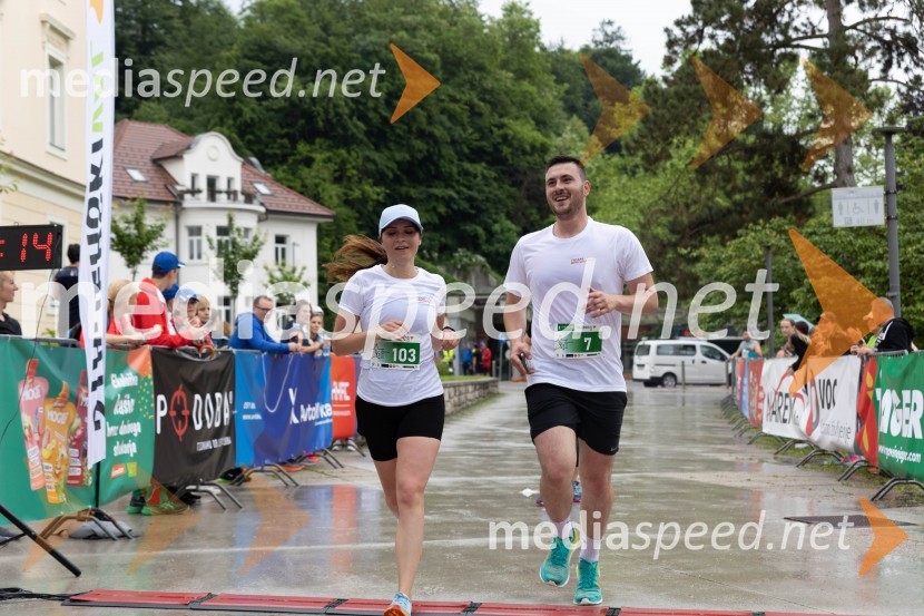  Sanja Žnidarec;  Tilen  Brglez6. Afroditin tek s Štajerskim valom