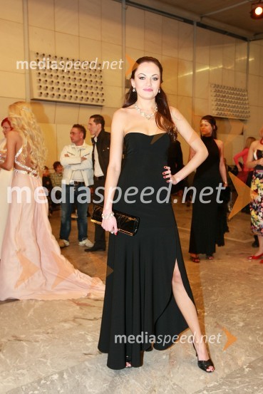 Iryina Osypenko, manekenkaViktorji 2008, druženje pred dvorano