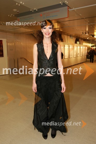 Ula Furlan, igralkaViktorji 2008, druženje pred dvorano