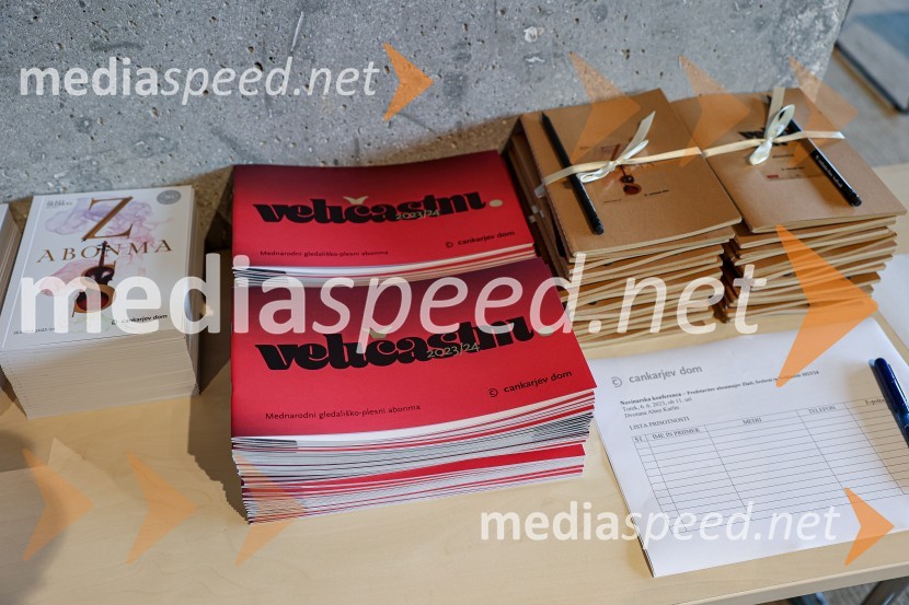 Novinarska konferenca Cankarjevega doma s predstavitvijo nove sezone 2023/24