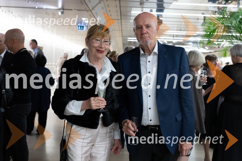  Nevenka Leban Orešič, pianistka, častna konzulka Republike Litve;  Ivan LebanSezono zlatega abonmaja v Cankarjevem domu sklenil Orkester Tonkünstler