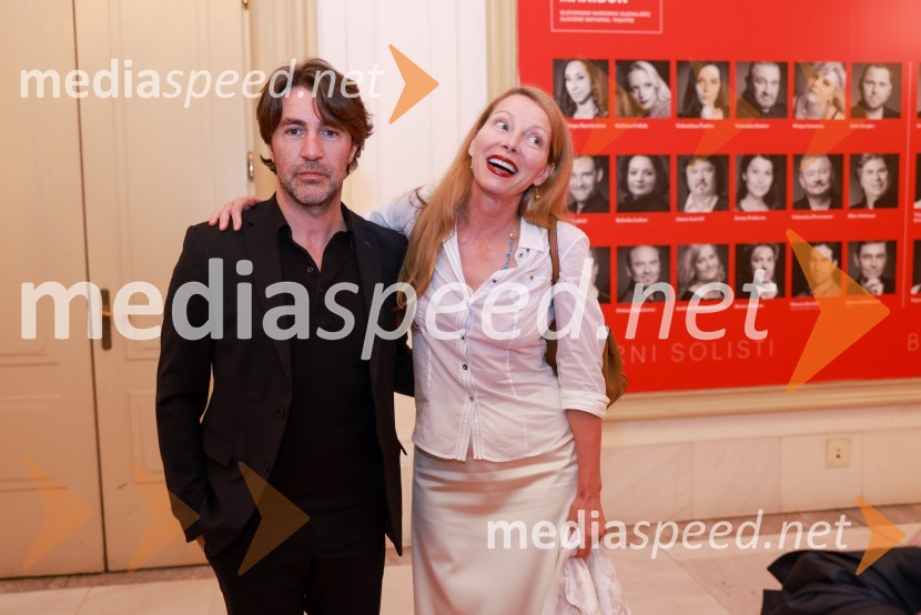  Edward Clug, umetniški direktor, Balet SNG Maribor;  Nataša Matjašec Rošker, igralka58. Borštnikovo srečanje, slavnostna otvoritev s predstavo La Tempesta / Vihar