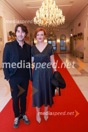  Edward Clug, umetniški direktor, Balet SNG Maribor; dr. Asta Vrečko, ministrica za kulturo58. Borštnikovo srečanje, slavnostna otvoritev s predstavo La Tempesta / Vihar