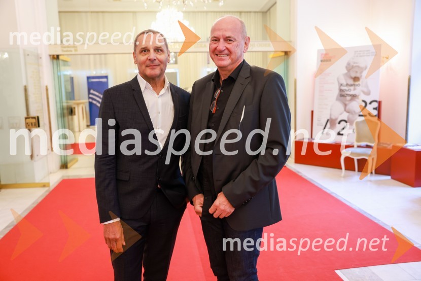  Danilo Rošker, direktor SNG Maribor;  Marko Zoran, Z & Z, d.o.o.58. Borštnikovo srečanje, slavnostna otvoritev s predstavo La Tempesta / Vihar