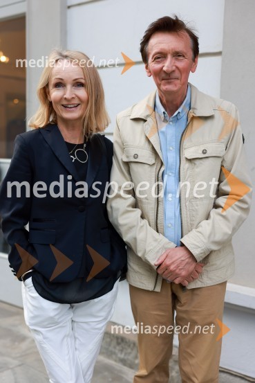  Marjana Ravnjak, novinarka;  Vili Ravnjak, dramaturg, SNG Maribor58. Borštnikovo srečanje, slavnostna otvoritev s predstavo La Tempesta / Vihar