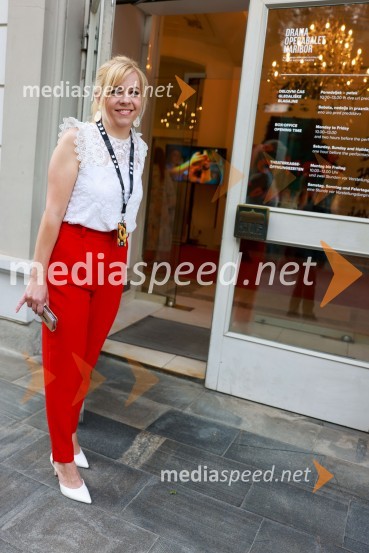  Daša Šprinčnik, izvršna producentka in odnosi z javnostmi FBS58. Borštnikovo srečanje, slavnostna otvoritev s predstavo La Tempesta / Vihar