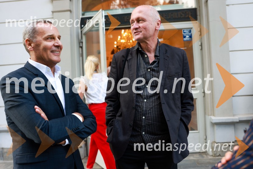  Danilo Rošker, direktor SNG Maribor;  Blaž Lukan, kritik58. Borštnikovo srečanje, slavnostna otvoritev s predstavo La Tempesta / Vihar