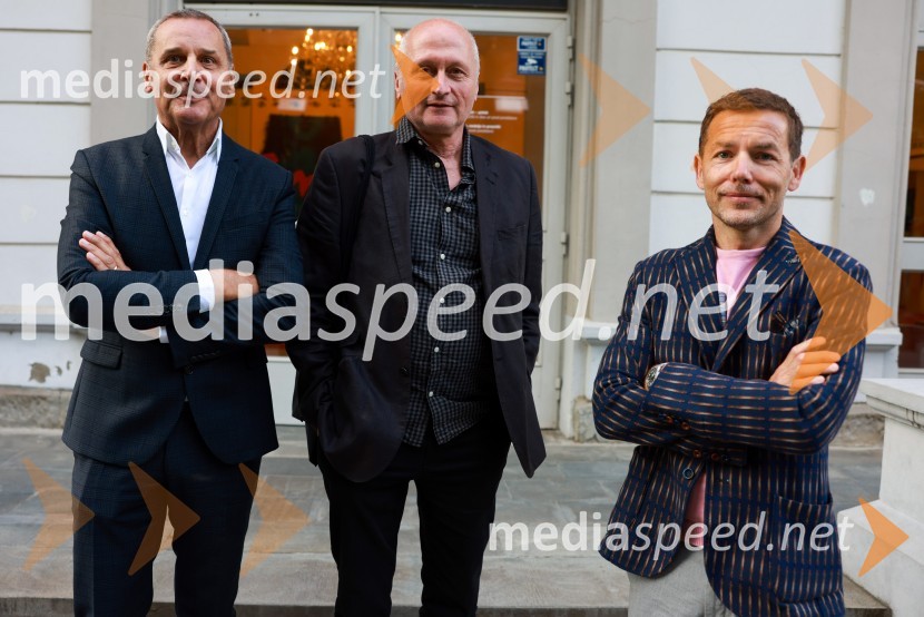  Danilo Rošker, direktor SNG Maribor;  Blaž Lukan, kritik;  Aleš Novak, umetniški direktor Festival Borštnikovo srečanje58. Borštnikovo srečanje, slavnostna otvoritev s predstavo La Tempesta / Vihar