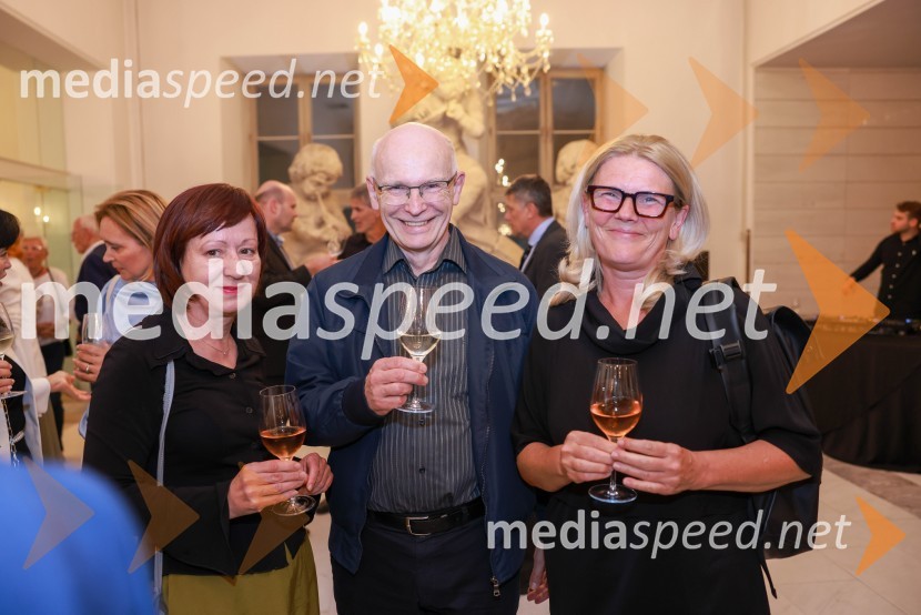  Diana Koloini, dramaturginja; Dr. Mladen Dolar, filozof;  Karmina Šilec, dirigentka, režiserka in skladateljica, umetniška vodja Choregie58. Borštnikovo srečanje, slavnostna otvoritev s predstavo La Tempesta / Vihar