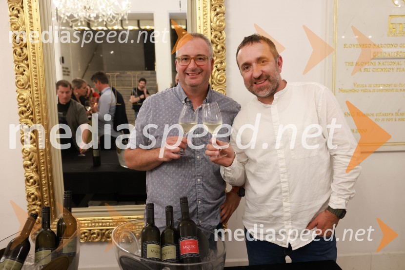  Gregor Mulec, Vinogradništvo Mulec;  Borut  Cvetko, kreativni direktor, Mediaspeed d.o.o.58. Borštnikovo srečanje, slavnostna otvoritev s predstavo La Tempesta / Vihar