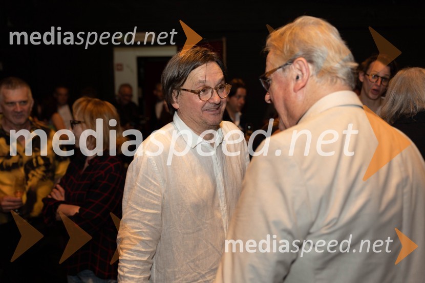  Branko Šturbej, igralec;  Ivo  Barišič, igralecStriček Vanja, premiera v SNG Drama Ljubljana