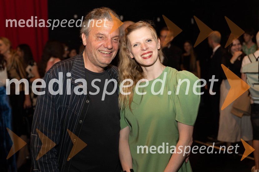  Valter Dragan, igralec;  Maruša Majer, igralkaStriček Vanja, premiera v SNG Drama Ljubljana