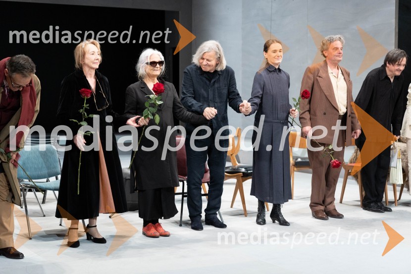  Silva Čušin Povše, dramska igralka;  Bjanka Adžić Ursulov, kostumografinja;  Janusz Kica, režiser;  Petra Govc, igralka;  Valter Dragan, igralec;  Branko Šturbej, igralecStriček Vanja, premiera v SNG Drama Ljubljana