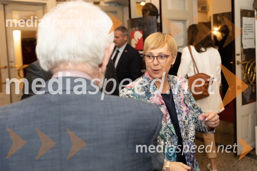 dr. Nataša Pirc Musar, predsednica Republike SlovenijeStriček Vanja, premiera v SNG Drama Ljubljana