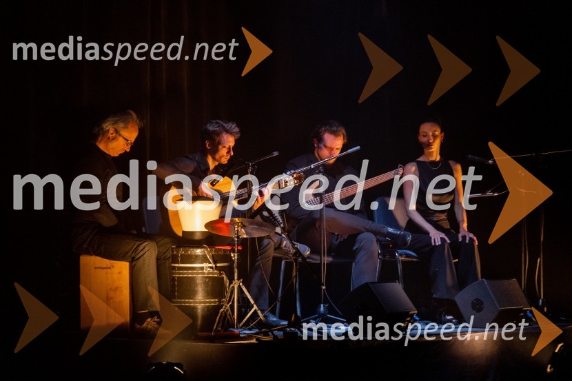  Nino Mureškić;  Izidor Erazem Grafenauer, kitarist, Coraviento;  Jošt Lampret, glasbenik, Momento Cigano;  Urška Centa, plesalka flamenkaOdlaganje spominov, plesno glasbena suita