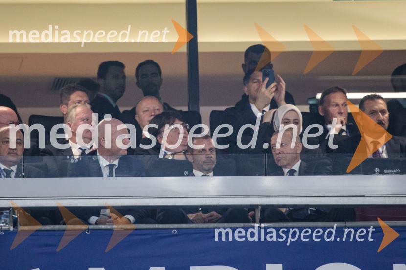  Aleksander Čeferin, odvetnik in predsednik UEFE;  Recep Tayyip Erdoğan, predsednik TurčijeUEFA Champions League Final, nogometni finale lige prvakov