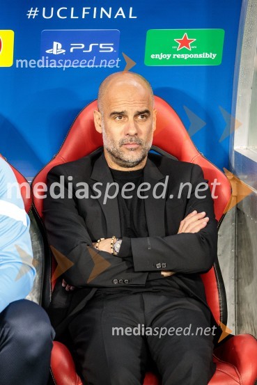  Pep Guardiola, trener, Manchester CityUEFA Champions League Final, nogometni finale lige prvakov