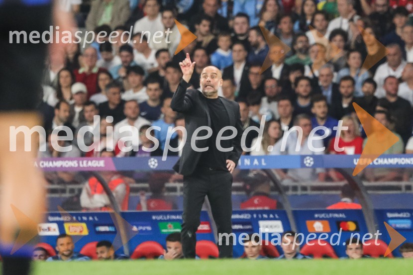  Pep Guardiola, trener, Manchester CityUEFA Champions League Final, nogometni finale lige prvakov