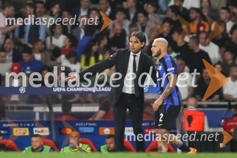  Simone Inzaghi, trener, Inter Milan;  ... UEFA Champions League Final, nogometni finale lige prvakov