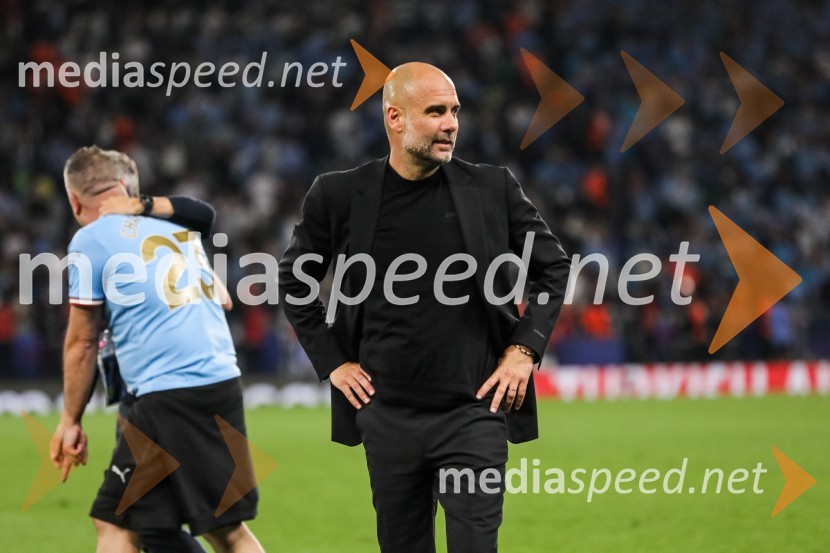  Pep Guardiola, trener, Manchester CityUEFA Champions League Final, nogometni finale lige prvakov