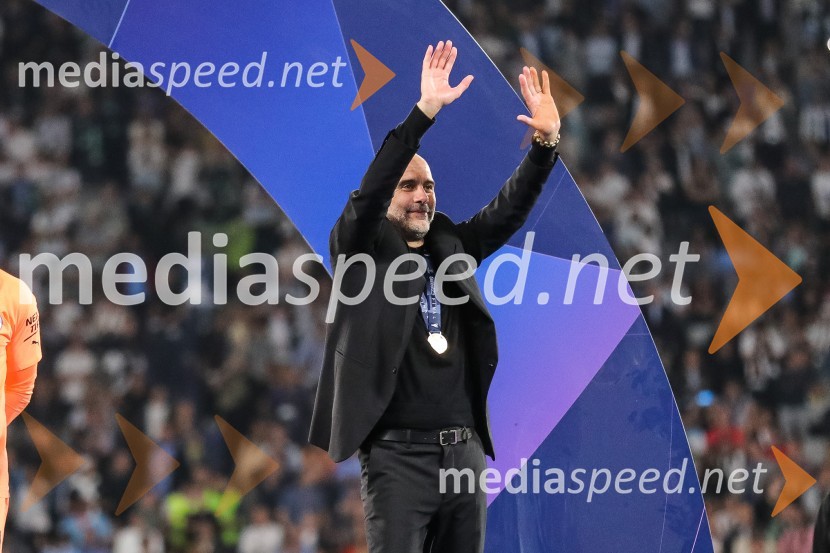  Pep Guardiola, trener, Manchester CityUEFA Champions League Final, nogometni finale lige prvakov