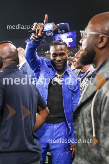  Burna Boy, pevecUEFA Champions League Final, nogometni finale lige prvakov