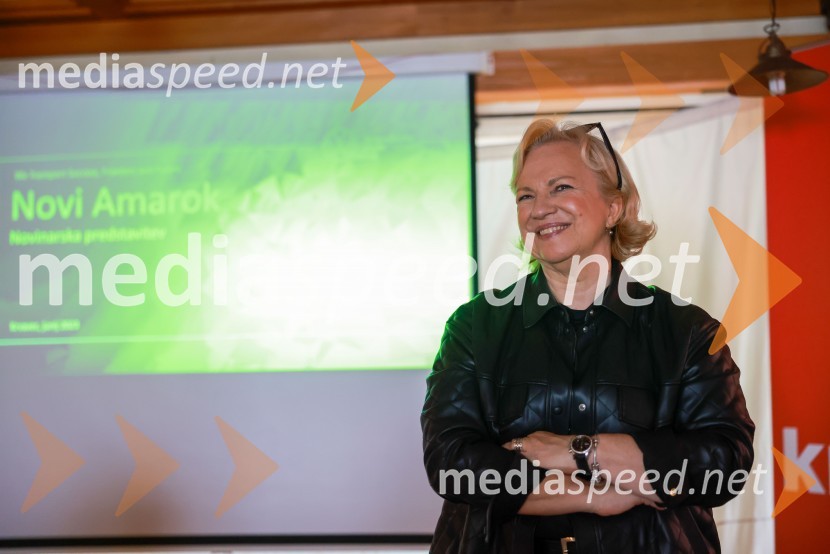  Sabrina Pečelin, vodja odnosov z javnostmi pri Porsche Slovenija d.o.o.Volkswagen Amarok, predstavitev