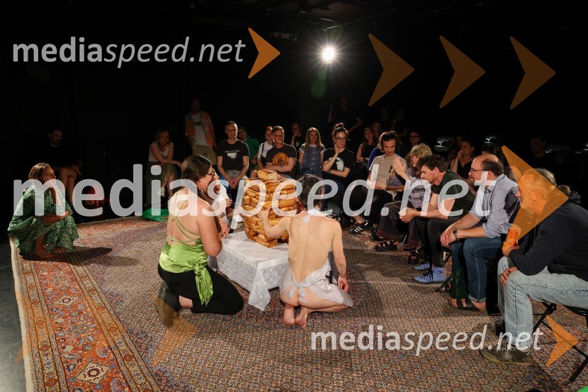  ... ;  Barbara Kukovec, igralkaOtvoritev Festivala performansa s predstavo Sladke skrbi