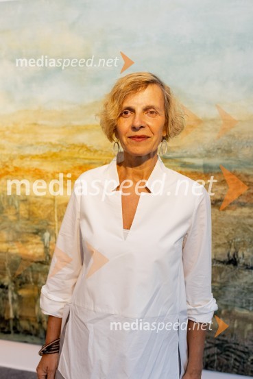  Apolonija Simon, umetnicaApolonija Simon z razstavo Globine vidnega v galeriji Generali