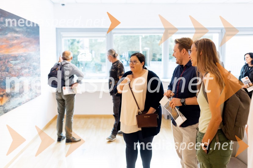 Apolonija Simon z razstavo Globine vidnega v galeriji Generali