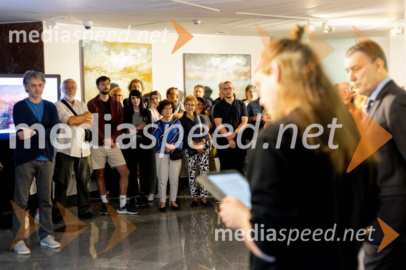 Apolonija Simon z razstavo Globine vidnega v galeriji Generali