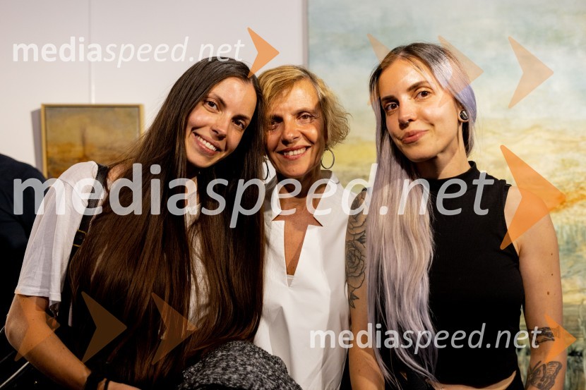  ... ;  Apolonija Simon, umetnica;  ... Apolonija Simon z razstavo Globine vidnega v galeriji Generali