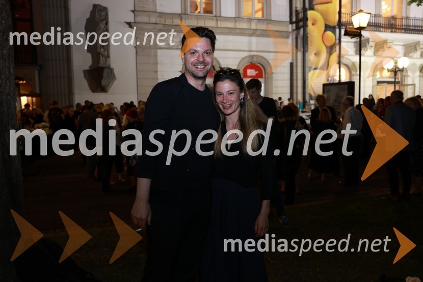  Tibor Hrs Pandur, dramaturg;  Nina Rajić Kranjac, režiserka58. Borštnikovo srečanje, sklepna slovesnost s podelitvijo nagrad