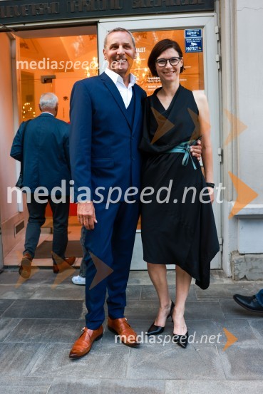  Danilo Rošker, direktor SNG Maribor;  Špela  Zorn, vodja programa v SNG Drama58. Borštnikovo srečanje, sklepna slovesnost s podelitvijo nagrad