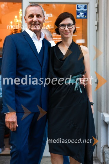  Danilo Rošker, direktor SNG Maribor;  Špela  Zorn, vodja programa v SNG Drama58. Borštnikovo srečanje, sklepna slovesnost s podelitvijo nagrad