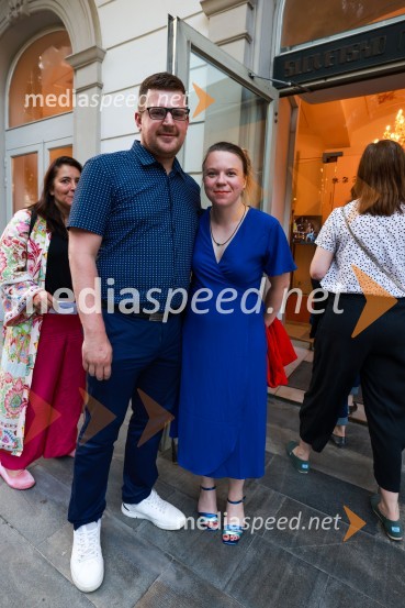  Darjan Domadenik, oblikovalec svetlobe;  Mateja Kokol, režiserka58. Borštnikovo srečanje, sklepna slovesnost s podelitvijo nagrad