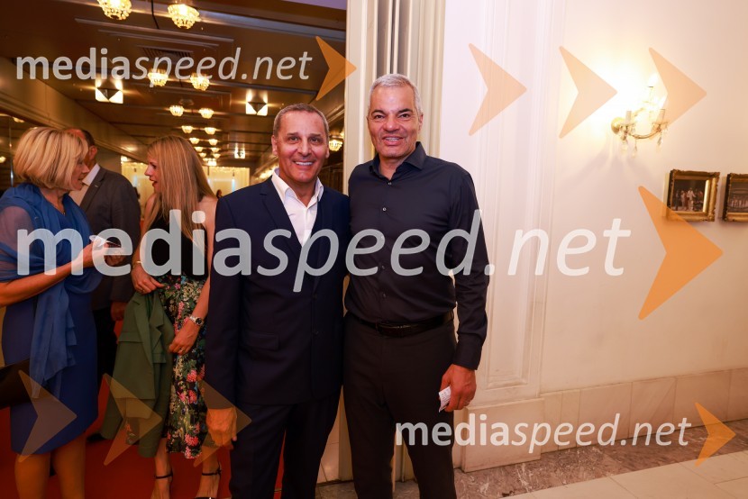  Danilo Rošker, direktor SNG Maribor;  Aleksander Saša Arsenovič, župan, Mestna občina Maribor58. Borštnikovo srečanje, sklepna slovesnost s podelitvijo nagrad