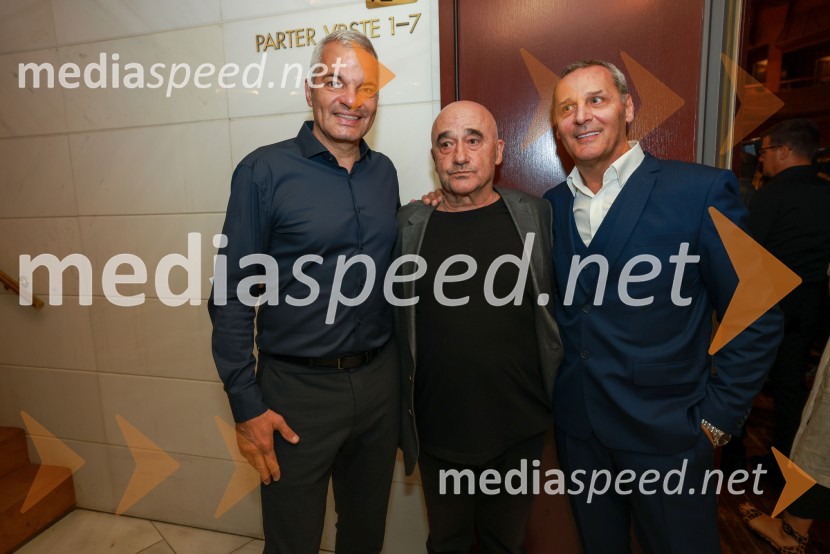  Aleksander Saša Arsenovič, župan, Mestna občina Maribor;  Peter Boštjančič, igralec;  Danilo Rošker, direktor SNG Maribor58. Borštnikovo srečanje, sklepna slovesnost s podelitvijo nagrad