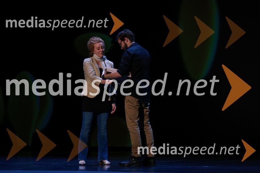  Arjana Rogelja, šepetalka;  ... 58. Borštnikovo srečanje, sklepna slovesnost s podelitvijo nagrad