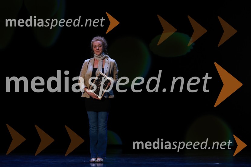  Arjana Rogelja, šepetalka58. Borštnikovo srečanje, sklepna slovesnost s podelitvijo nagrad