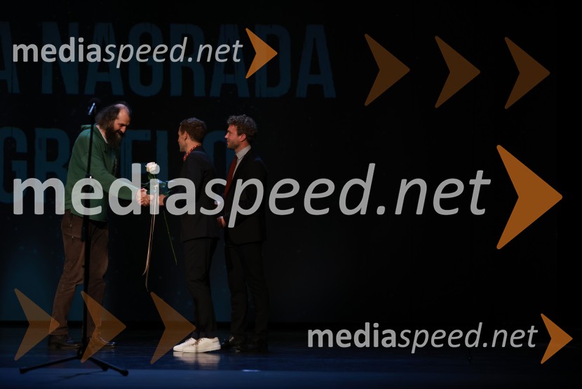  Branko Hojnik, scenograf;  Aleš Novak, umetniški direktor Festival Borštnikovo srečanje;  ... 58. Borštnikovo srečanje, sklepna slovesnost s podelitvijo nagrad