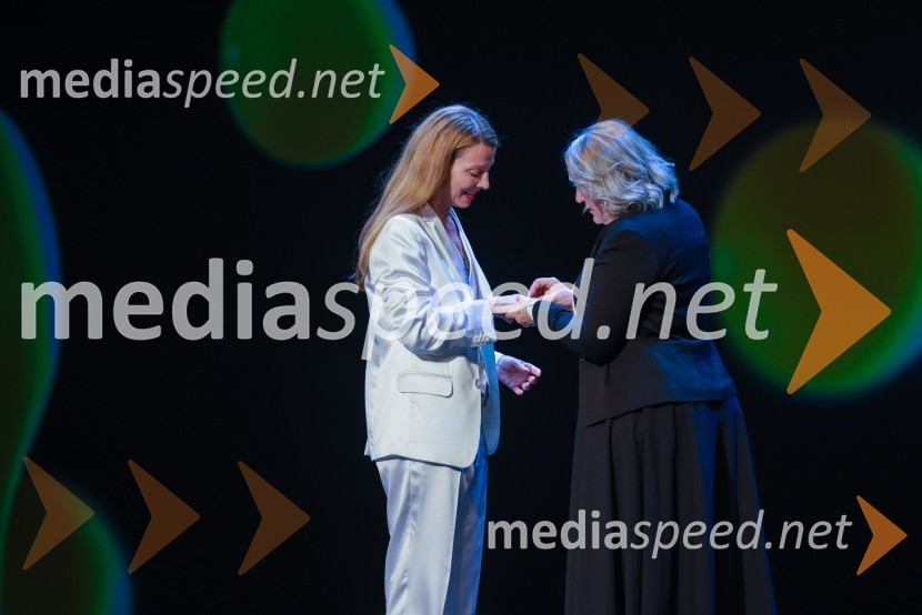  Nataša Matjašec Rošker, igralka;  Milada Kalezić, igralka58. Borštnikovo srečanje, sklepna slovesnost s podelitvijo nagrad