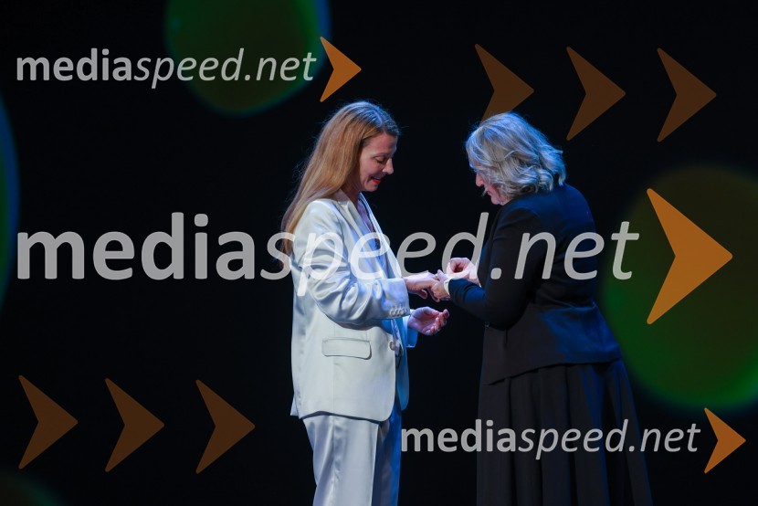  Nataša Matjašec Rošker, igralka;  Milada Kalezić, igralka58. Borštnikovo srečanje, sklepna slovesnost s podelitvijo nagrad