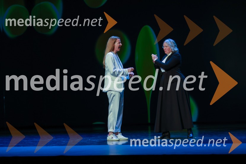  Nataša Matjašec Rošker, igralka;  Milada Kalezić, igralka58. Borštnikovo srečanje, sklepna slovesnost s podelitvijo nagrad