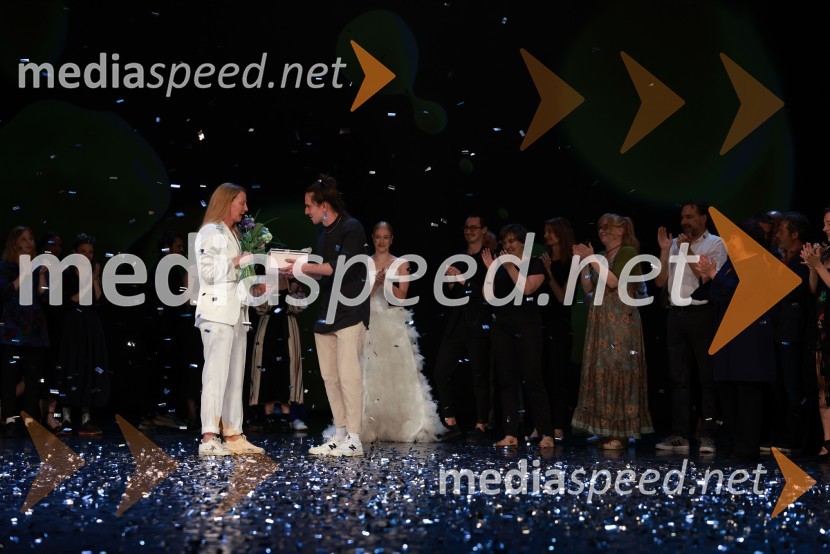  Nataša Matjašec Rošker, igralka;  ... 58. Borštnikovo srečanje, sklepna slovesnost s podelitvijo nagrad