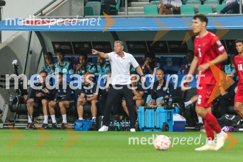  Matjaž Kek, selektor slovenske nogometne reprezentanceSlovenija remizirala z Dansko, kvalifikacije za evropsko prvenstvo 2024