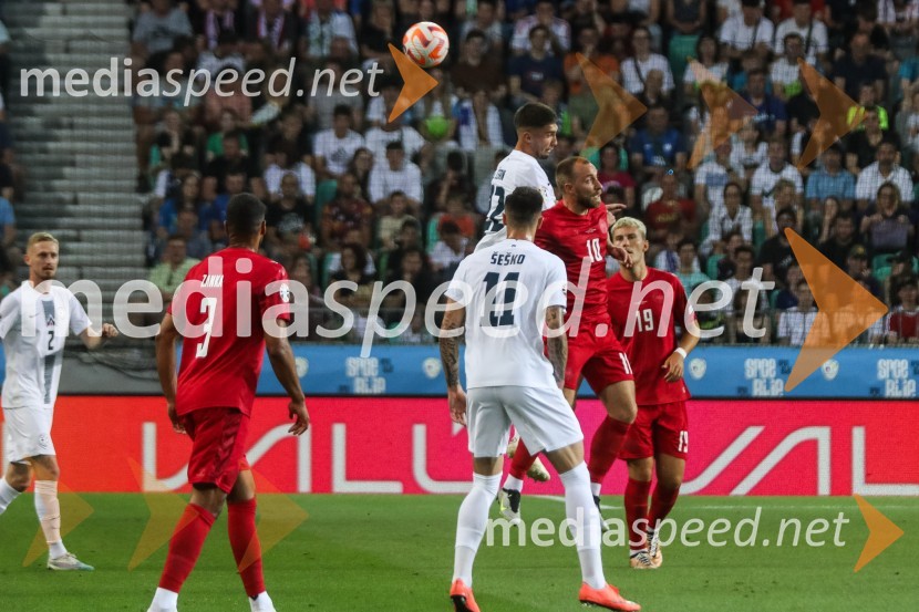  ... ;  Benjamin Šeško, nogometaš, SlovenijaSlovenija remizirala z Dansko, kvalifikacije za evropsko prvenstvo 2024