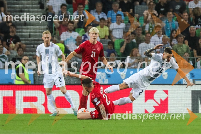  Žan  Karničnik, nogometaš, Slovenija;  ... ;  ... ;  Petar Stojanović, nogometašSlovenija remizirala z Dansko, kvalifikacije za evropsko prvenstvo 2024